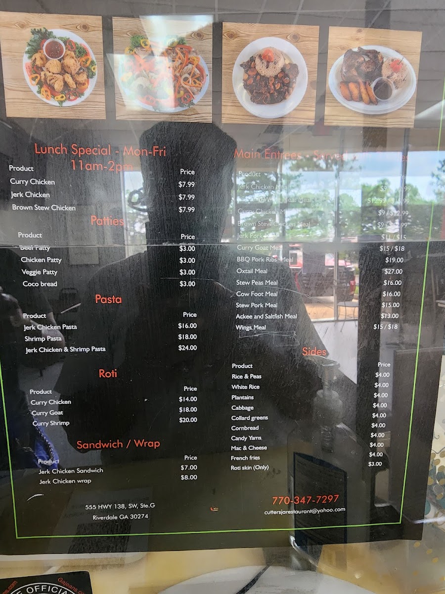 Menu Cutter's (Riverdale) Jamaican Restaurant-5